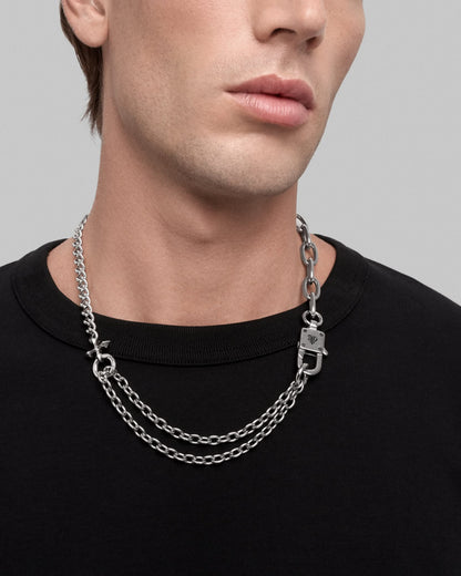 Continuum necklace-Chain Necklaces- Silver - - Ask & Embla