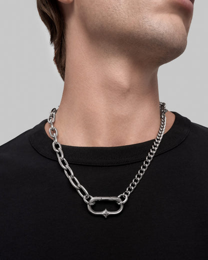 Continuum necklace-Chain Necklaces- Silver - - Ask & Embla