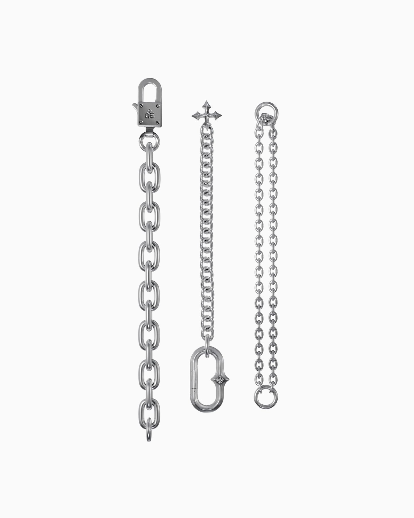 Continuum necklace-Chain Necklaces- Silver - - Ask & Embla