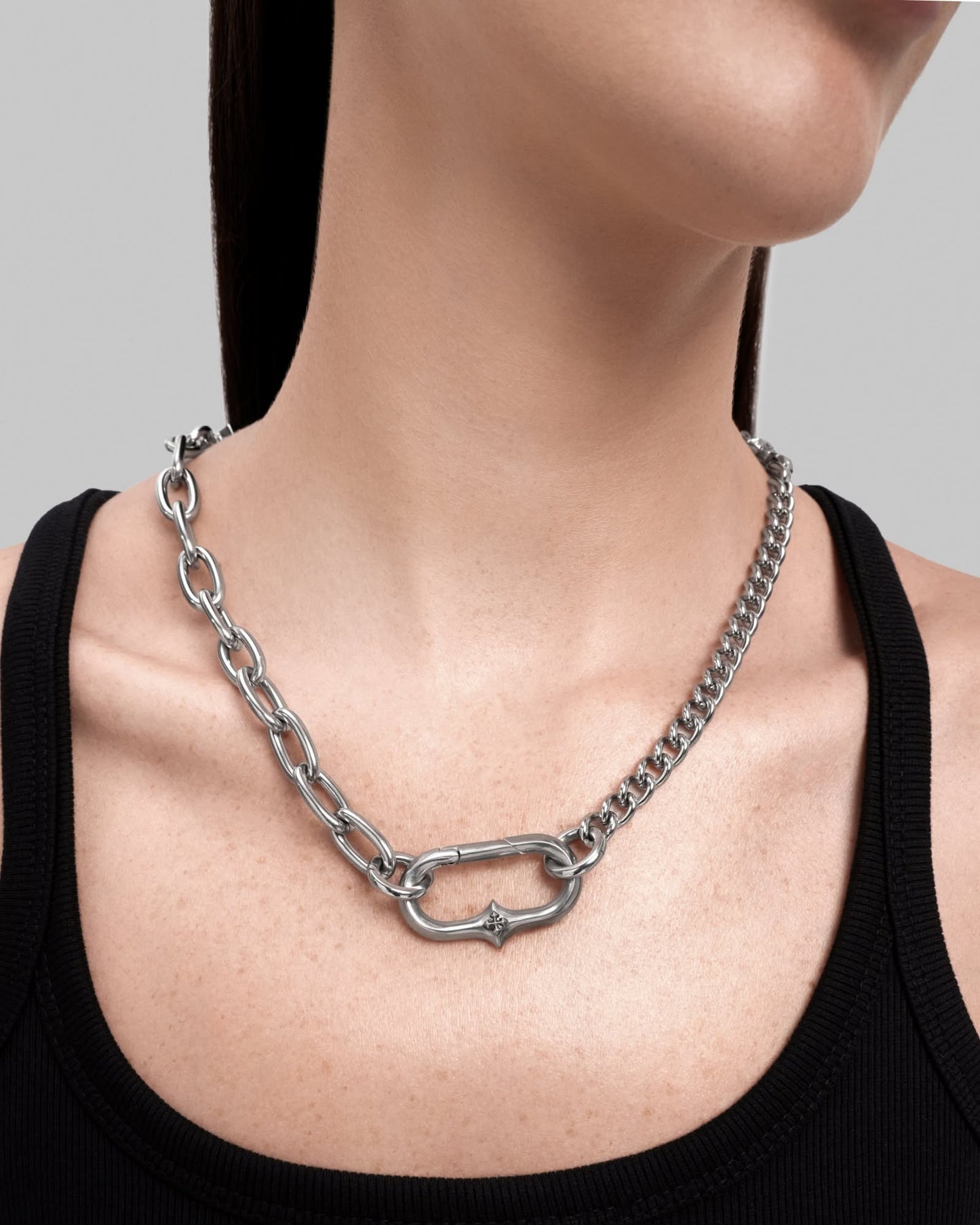 Continuum necklace-Chain Necklaces- Silver - - Ask & Embla