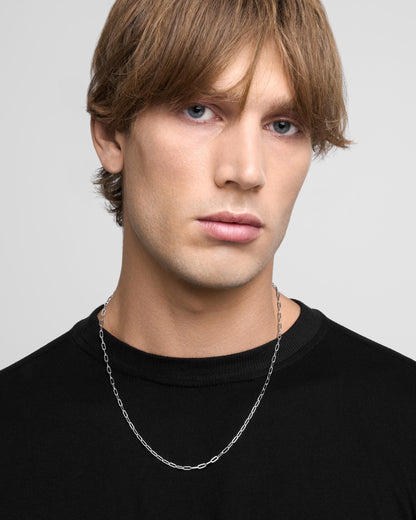 Lynx Necklace - 925 Silver-Chain Necklaces- Silver - - Ask & Embla