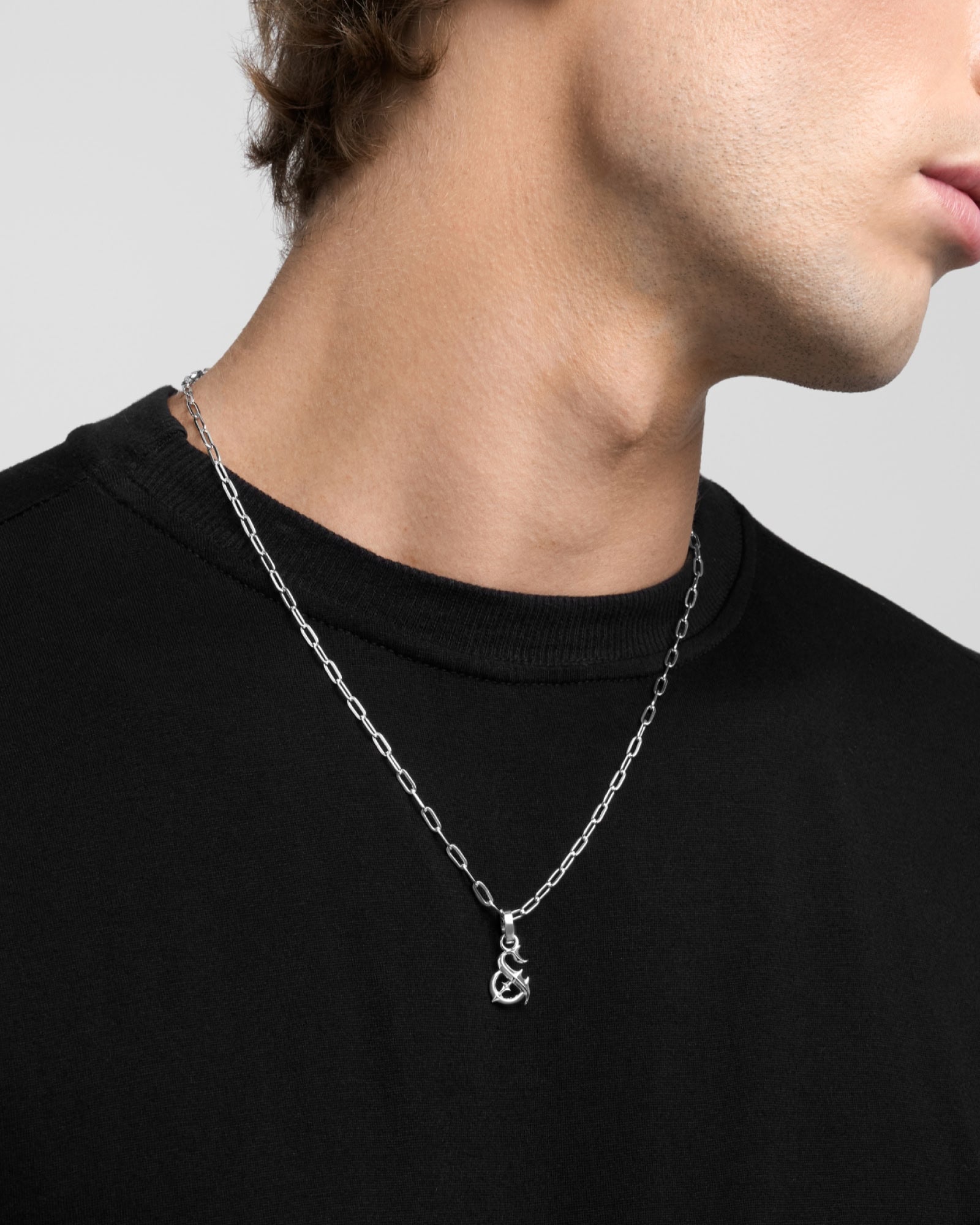 Lynx Necklace - 925 Silver-Chain Necklaces- Silver - - Ask & Embla