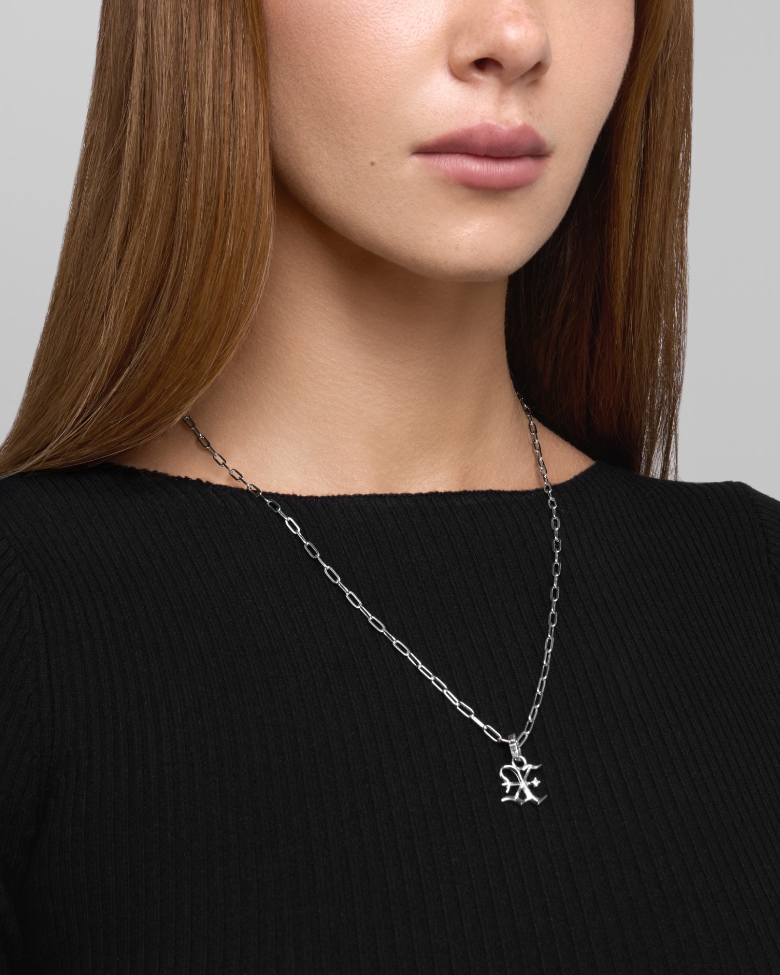 Lynx Necklace - 925 Silver-Chain Necklaces- Silver - - Ask & Embla