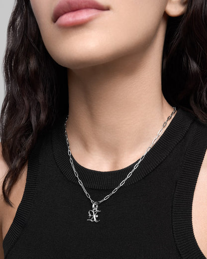 Lynx Necklace - 925 Silver-Chain Necklaces- Silver - - Ask & Embla