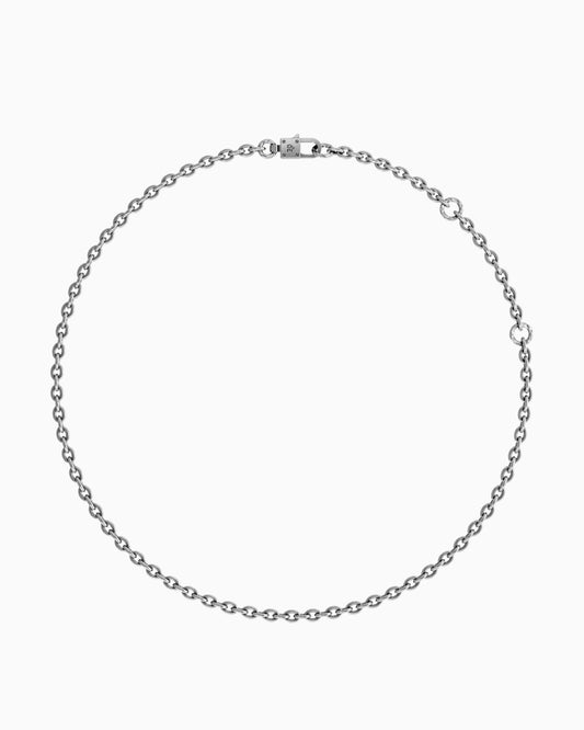 Grid Necklace - 925 Silver-Chain Necklace- Silver - - Ask & Embla