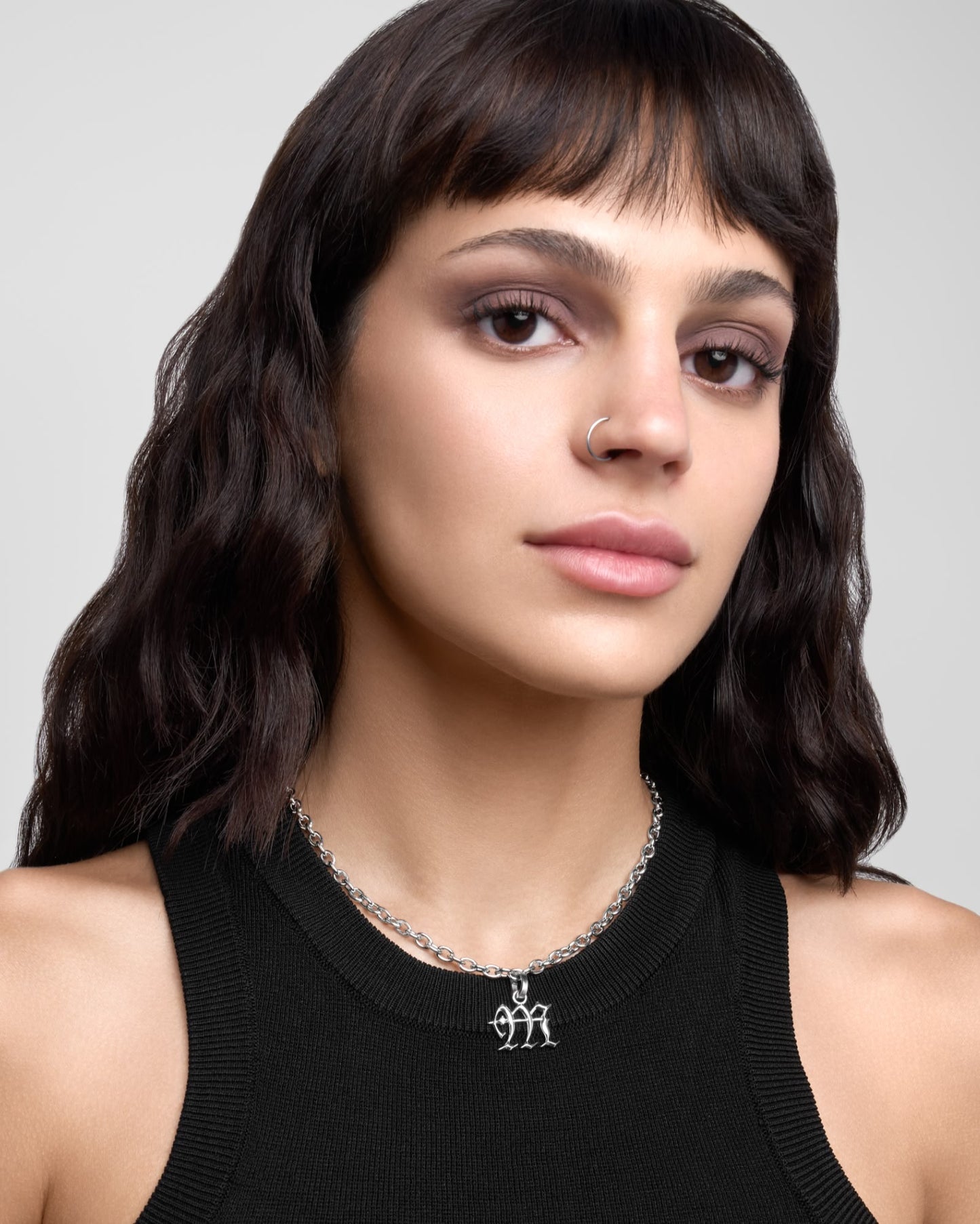 Grid Necklace - 925 Silver-Chain Necklace- Silver - - Ask & Embla