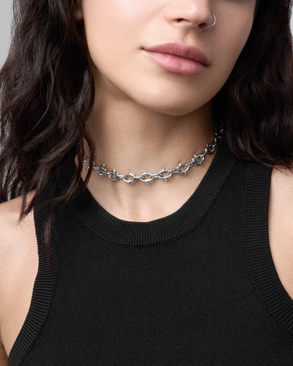 UNHOLY Grail Necklace - 925 Silver-Chain Necklaces- Silver - M - Ask & Embla