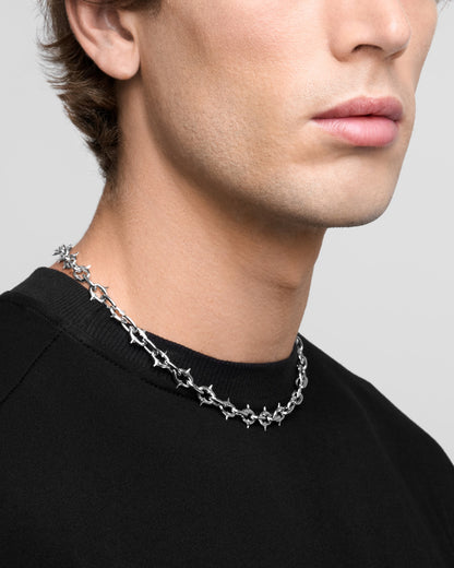 UNHOLY Grail Necklace - 925 Silver-Chain Necklaces- Silver - M - Ask & Embla