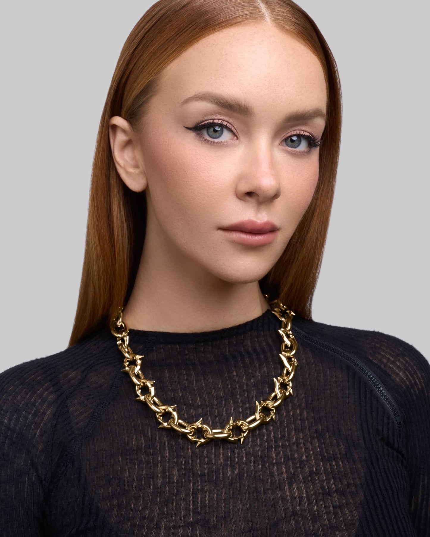 Labyrinth necklace-Chain Necklaces- Silver - - Ask & Embla