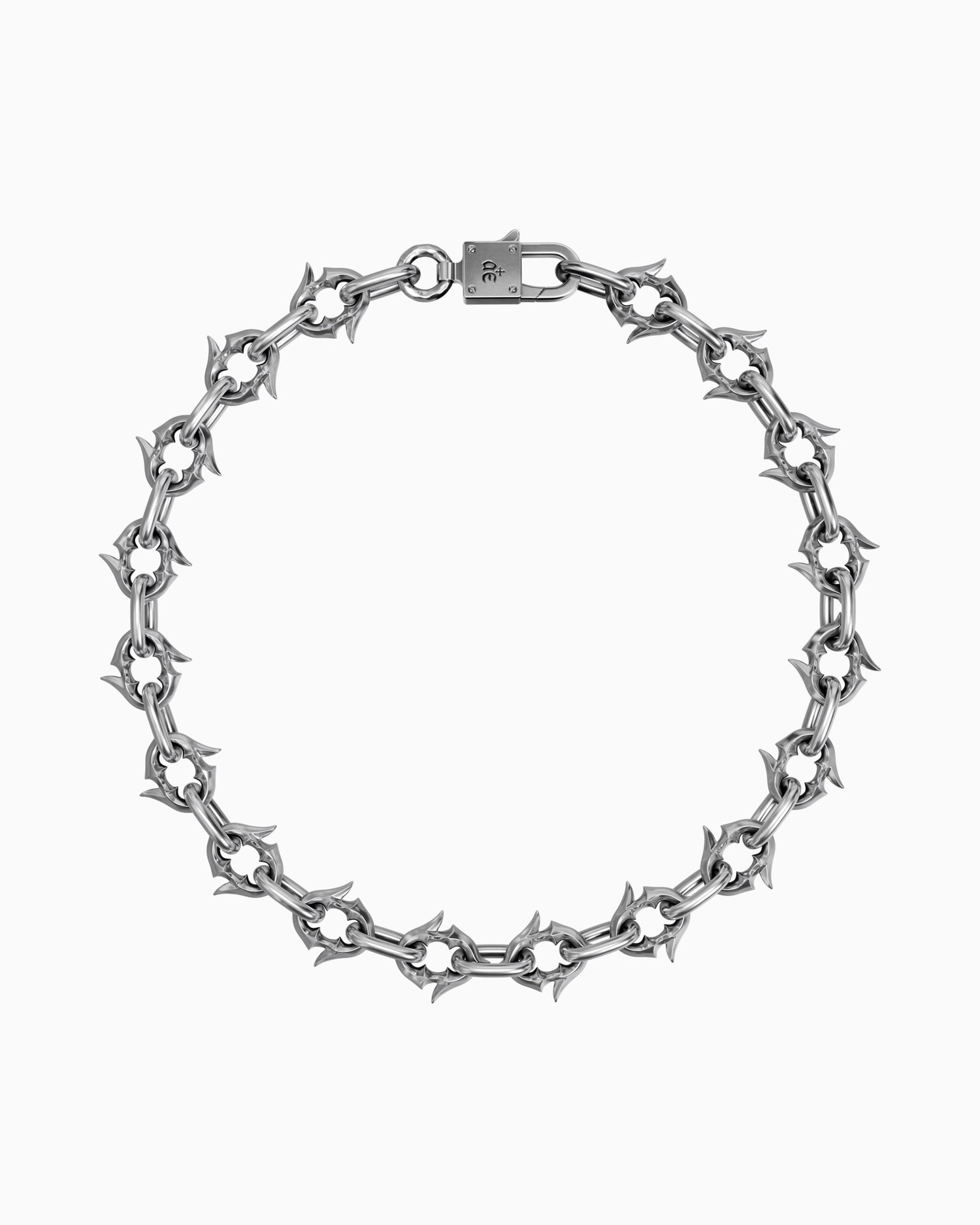 Labyrinth necklace-Chain Necklaces- Silver - - Ask & Embla