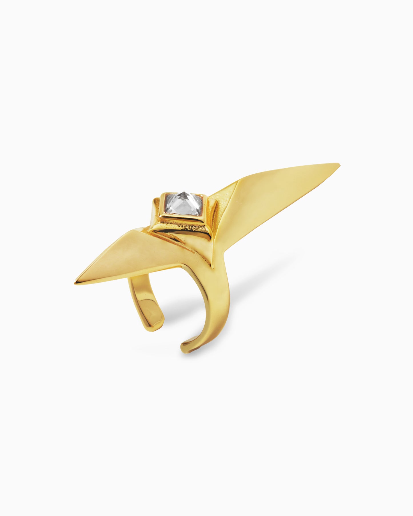 Lucent Nail Ring-Nail Rings- Gold - - Ask & Embla