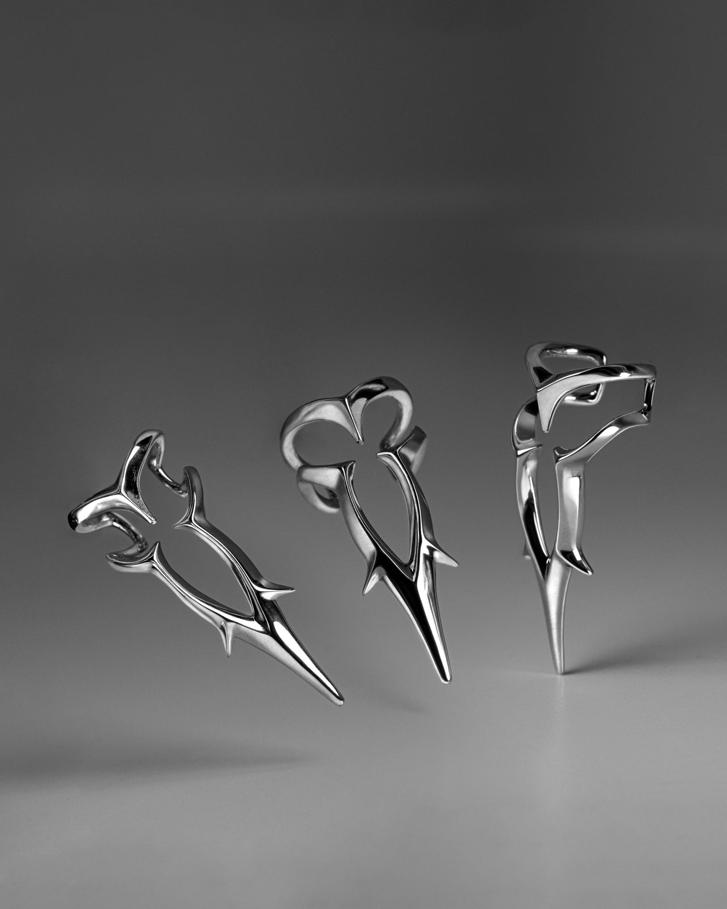 FORBIDDEN Nail Ring-Nail Rings- Silver - - Ask & Embla