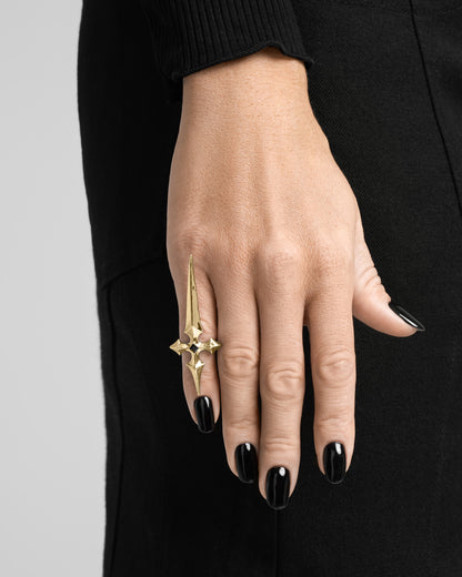 MERCY Nail Ring-Nail Rings- Silver - - Ask & Embla