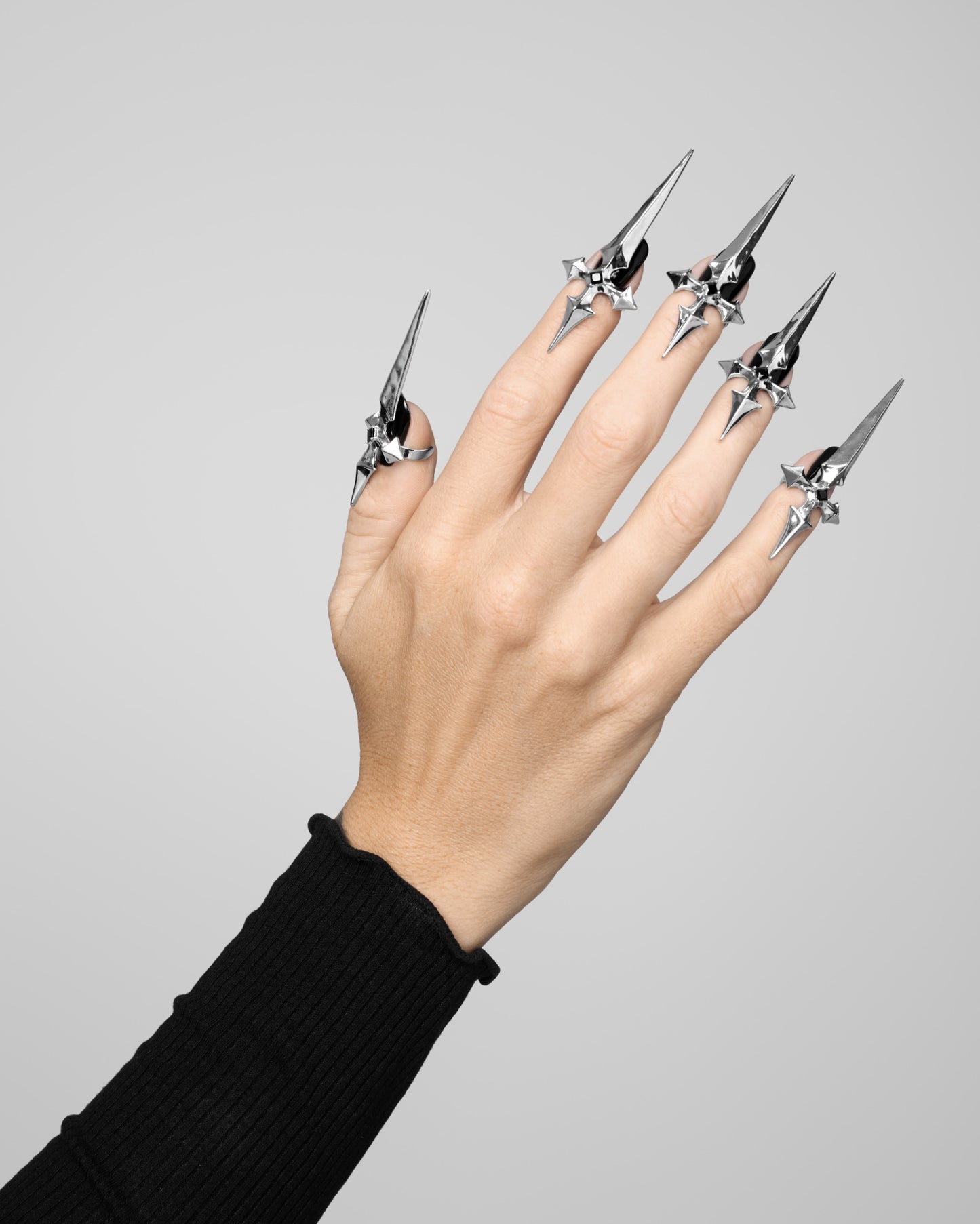 MERCY Nail Ring-Nail Rings- Silver - - Ask & Embla
