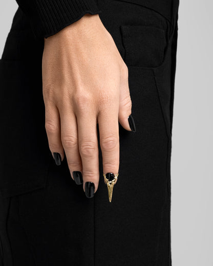 Elysian Nail Ring-Nail Rings- Silver - - Ask & Embla