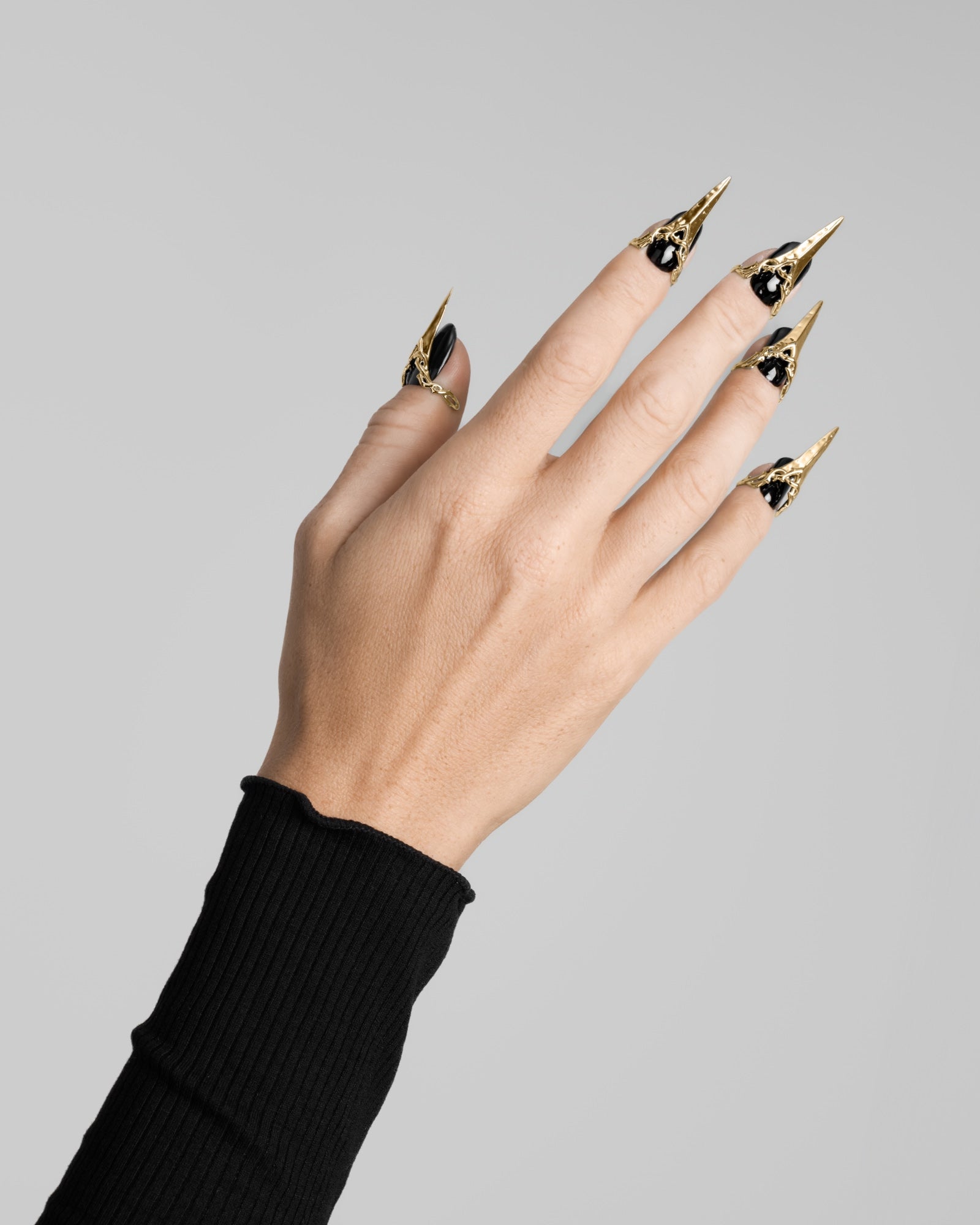 Elysian Nail Ring-Nail Rings- Silver - - Ask & Embla