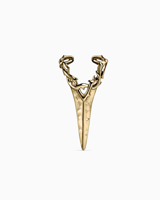 Elysian Nail Ring-Nail Rings- Gold - - Ask & Embla