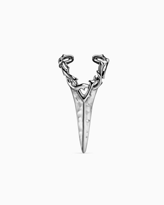 Elysian Nail Ring-Nail Rings- Silver - - Ask & Embla