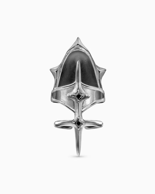 Valkyrie nail ring-Nail Rings- Silver - - Ask & Embla