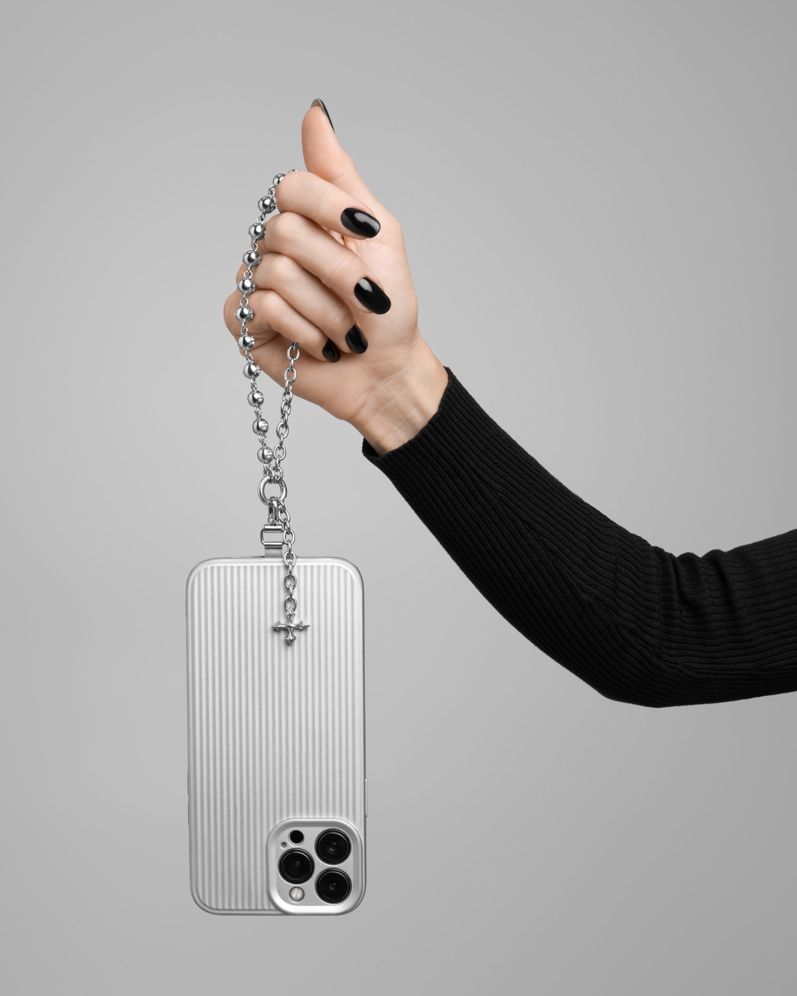 Lore Phone Charm Strap-Phone Straps- Silver - - Ask & Embla