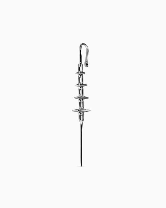 FORBIDDEN Pin Cuff Earring-Pin Cuff- Silver - Pair - Ask & Embla