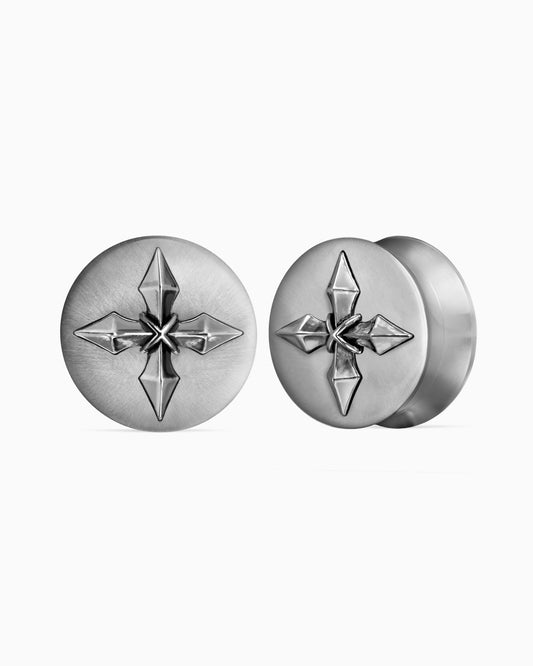 AXIOM Plugs-Plugs- Silver - 8mm (0g) - Ask & Embla