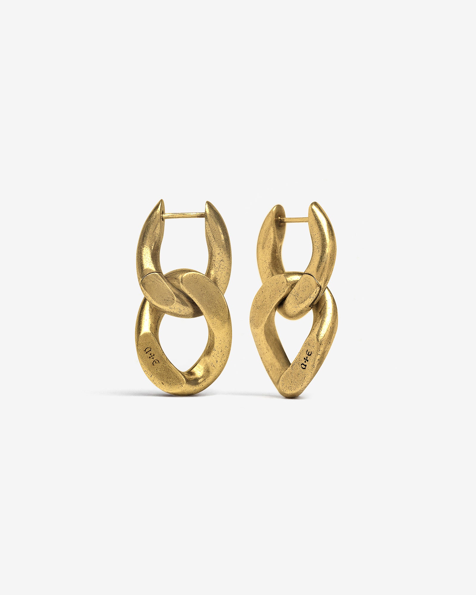 Sabbath Chain Earrings-Ear Dangles- Gold - - Ask & Embla