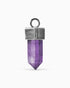 Elixir Crystal Charm-Charms- Silver - Amethyst - Ask & Embla