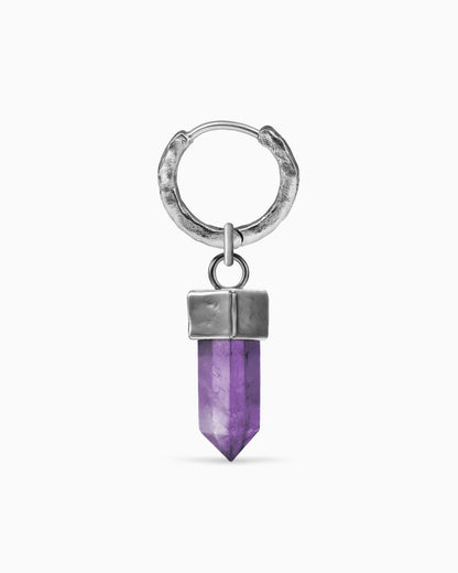 Elixir Crystal Charm-Charms- Silver - Amethyst - Ask & Embla