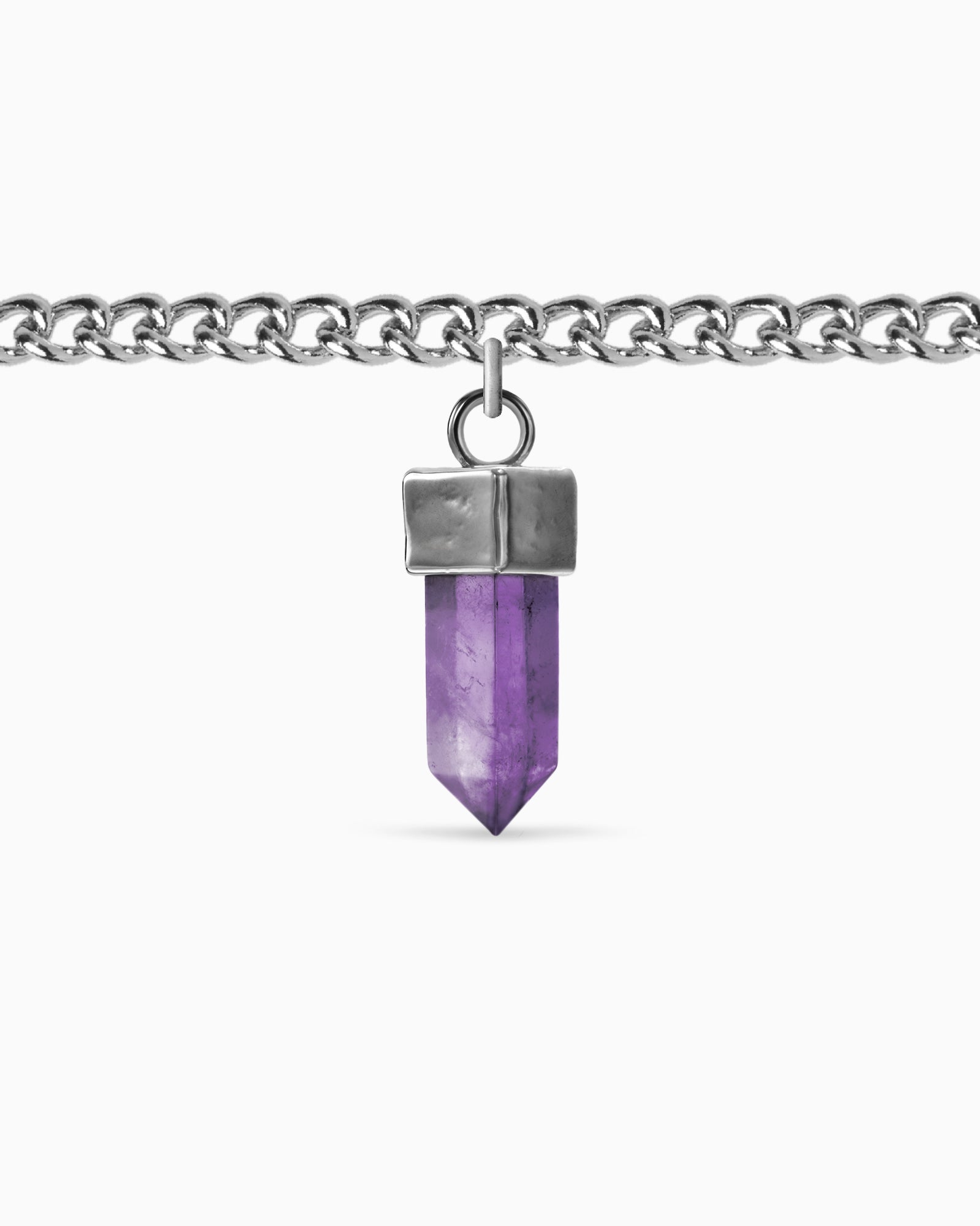 Elixir Crystal Charm-Charms- Silver - Amethyst - Ask & Embla