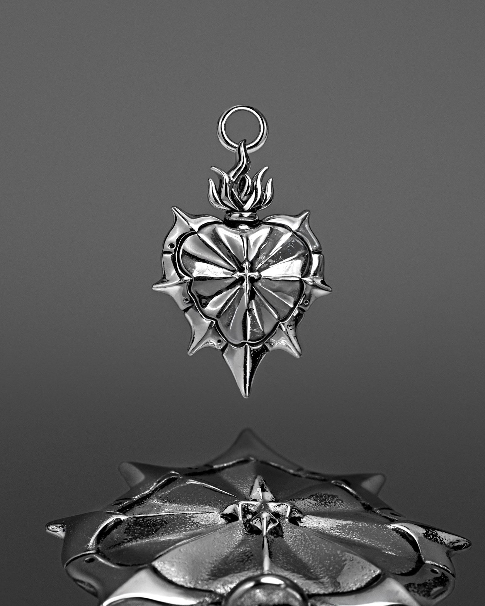 THE SACRILEGE Charm-Charms- Silver - - Ask & Embla