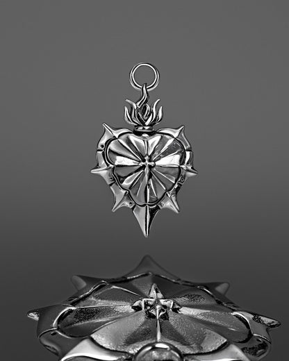 THE SACRILEGE Charm-Charms- Silver - - Ask & Embla