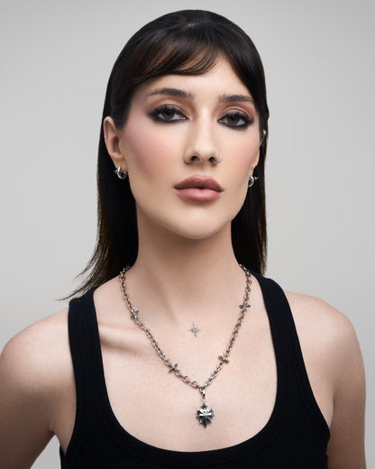 THE SACRILEGE Charm-Charms- Silver - - Ask & Embla