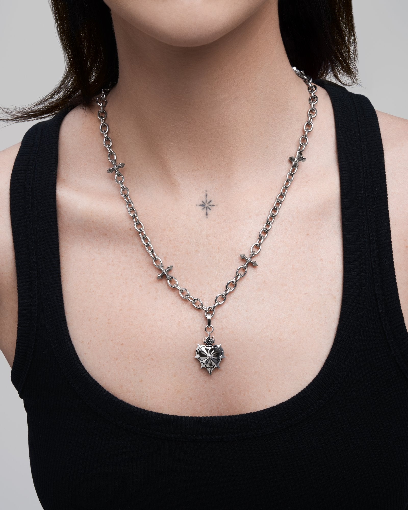 THE SACRILEGE Charm-Charms- Silver - - Ask & Embla