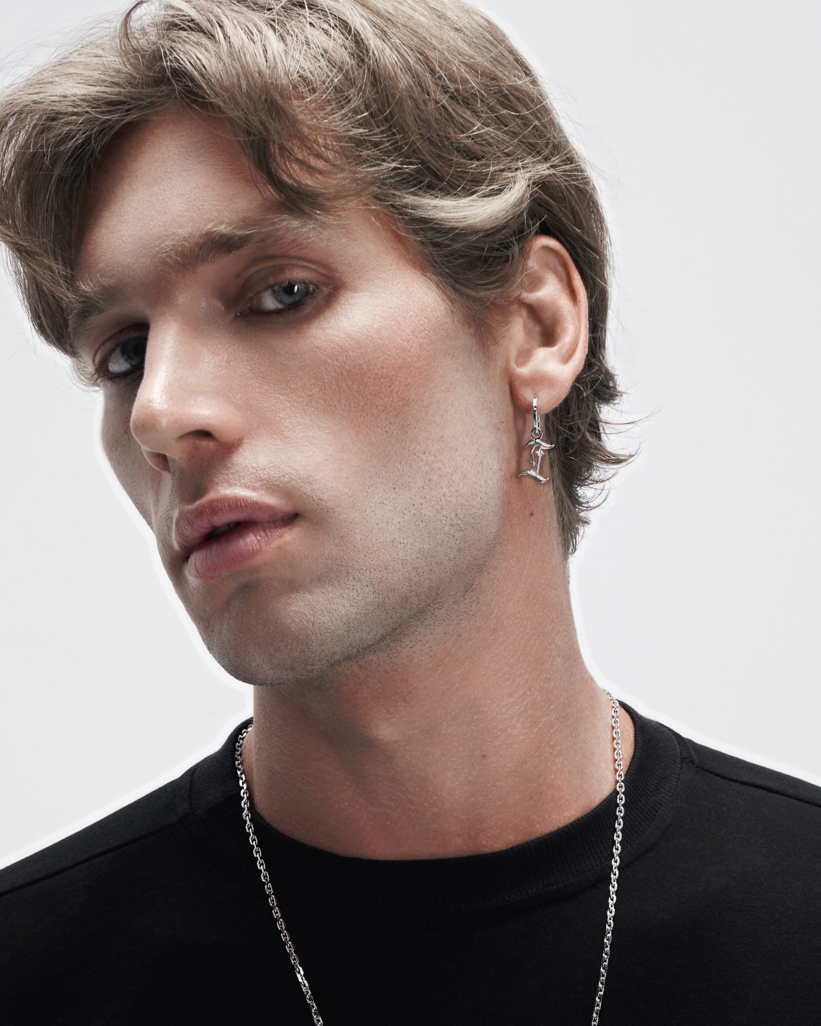 Mini Blackletter Charms - I-Charms- Silver - - Ask & Embla