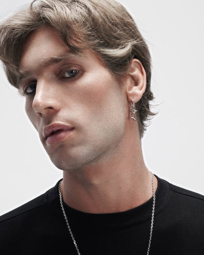 Mini Blackletter Charms - I-Charms- Silver - - Ask & Embla