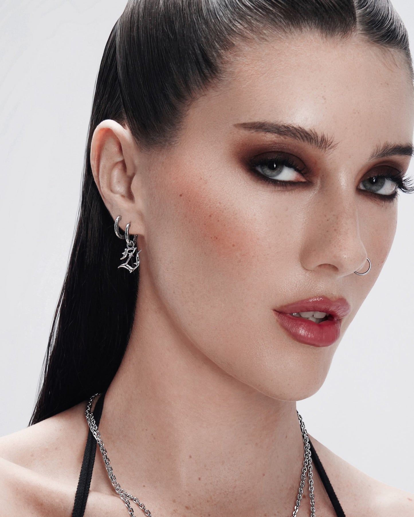 Mini Blackletter Charms - Z-Charms- Silver - - Ask & Embla