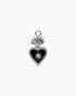 The Sacrament Vial Charm-Charms- Silver - Black Onyx - Ask & Embla