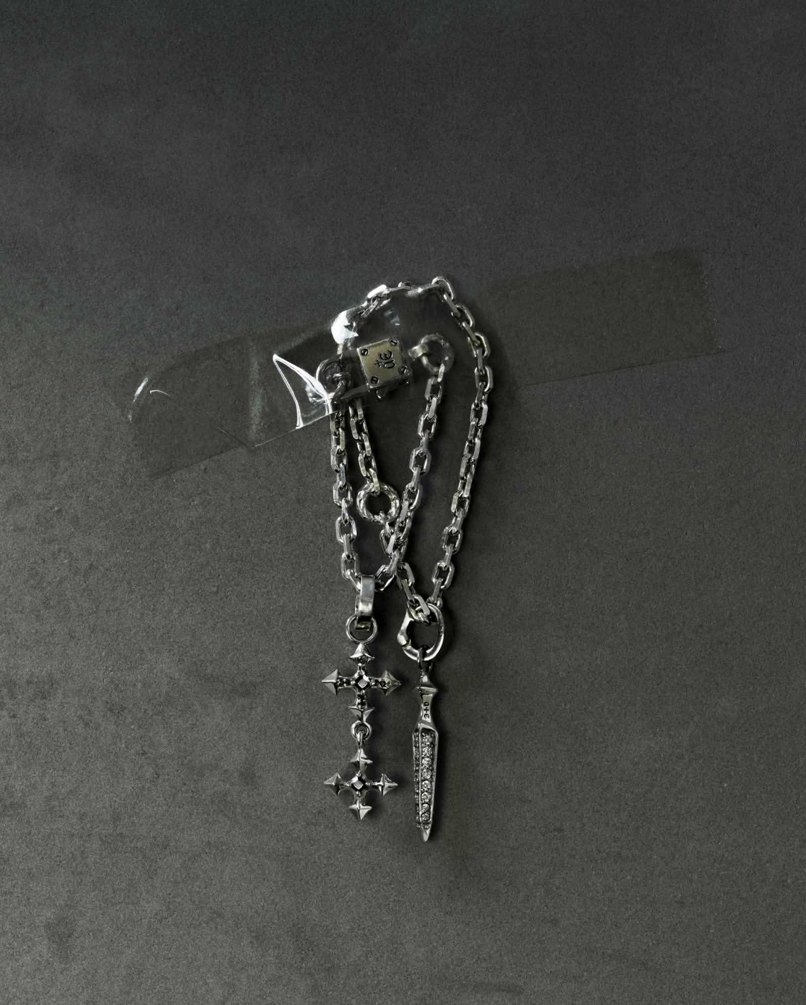 Saberblade Charm-Charms- Silver - - Ask & Embla