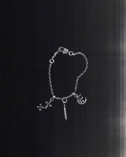 Twin Sigil Charm-Charms- Silver - - Ask & Embla