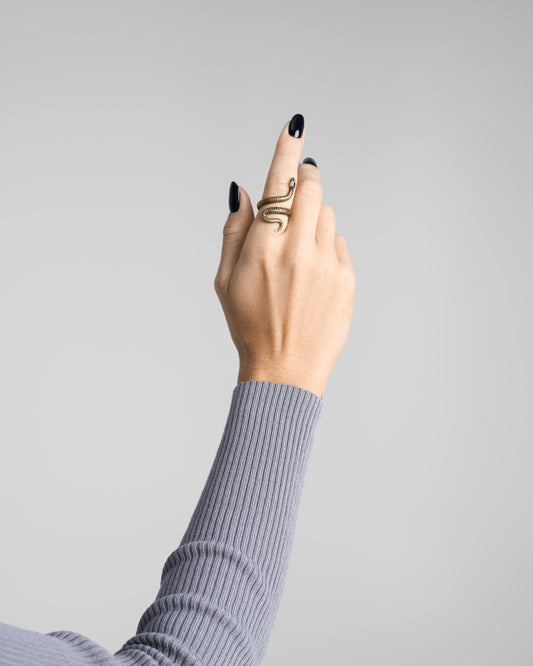 Serpentine Charmer Set-Rings- - - Ask & Embla