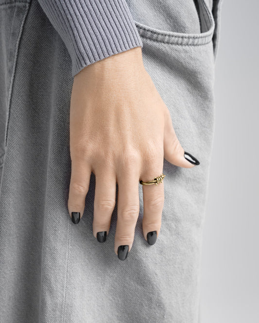 Ville Ring-Rings- US4 - Silver - Ask & Embla