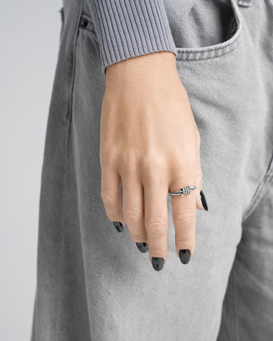 Ville Ring-Rings- US4 - Silver - Ask & Embla