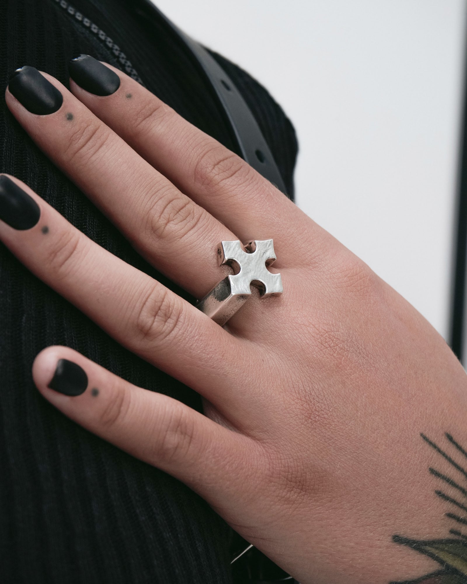 Ask&Emblaシルバーリング指輪 Sigil Ring - Rings - Ask & Embla 