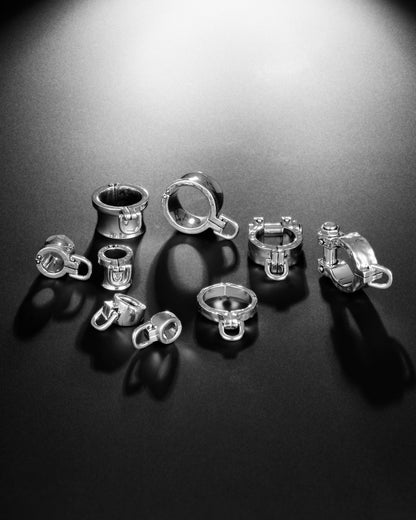 Qode Ring-Rings- US6 - Silver - Ask & Embla