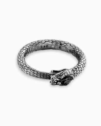 Ouroboros Ring-Rings- Silver - US6 - Ask & Embla