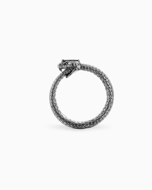 Ouroboros Ring-Rings- Gold - US6 - Ask & Embla