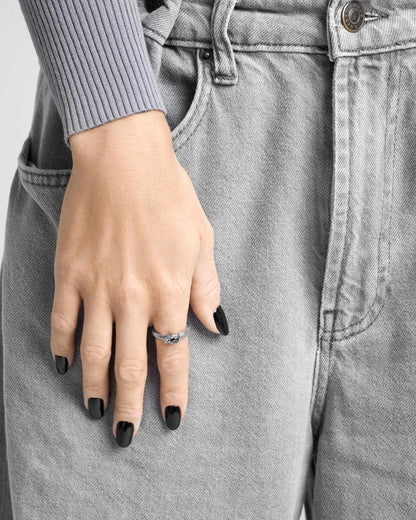 Ouroboros Ring-Rings- Gold - US4 - Ask & Embla