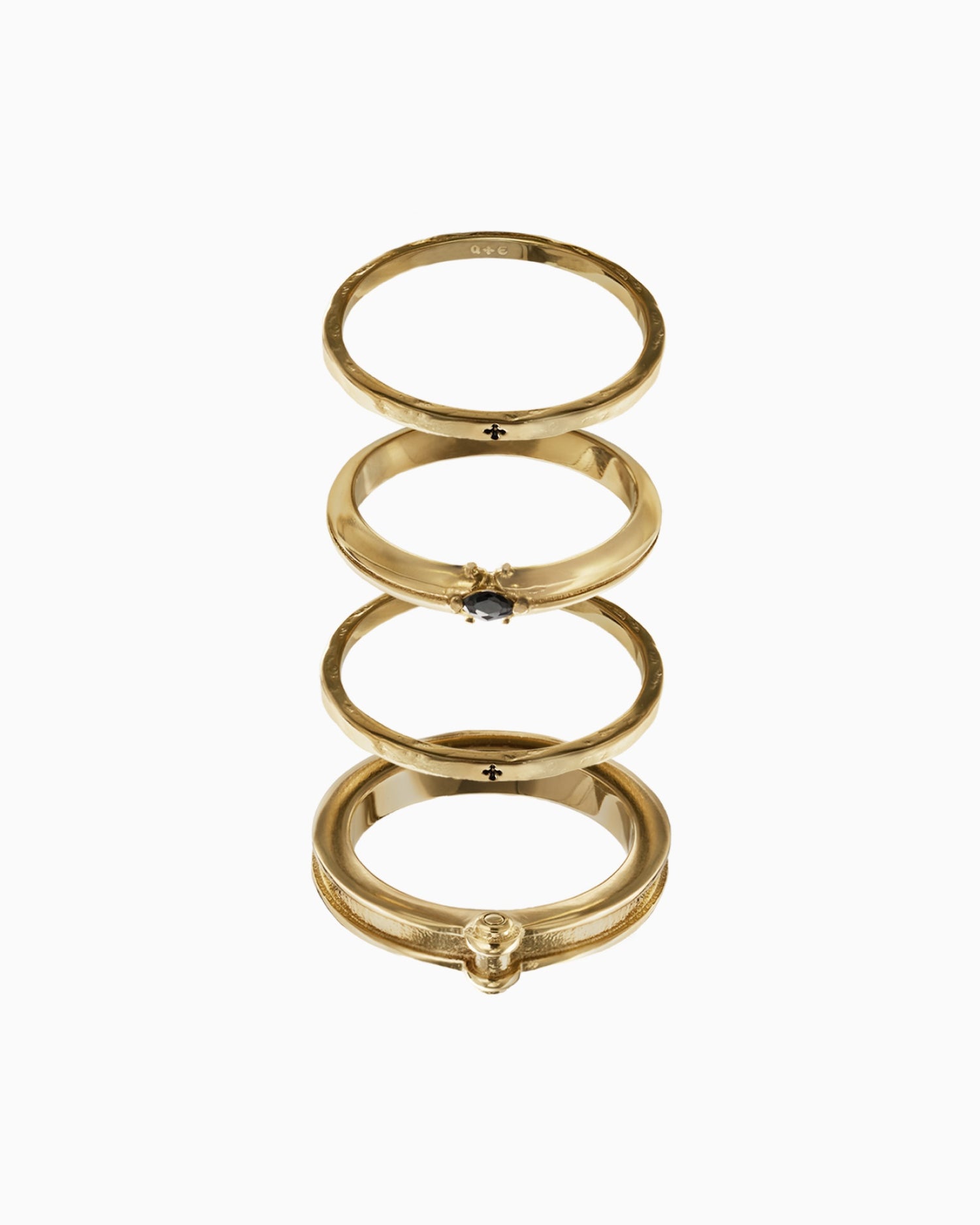 Synesthesia Ring Set-Rings- Gold - US6 - Ask & Embla