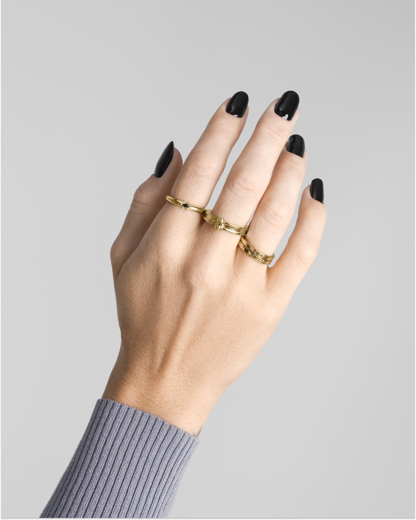 Synesthesia Ring Set-Rings- Gold - US4 - Ask & Embla